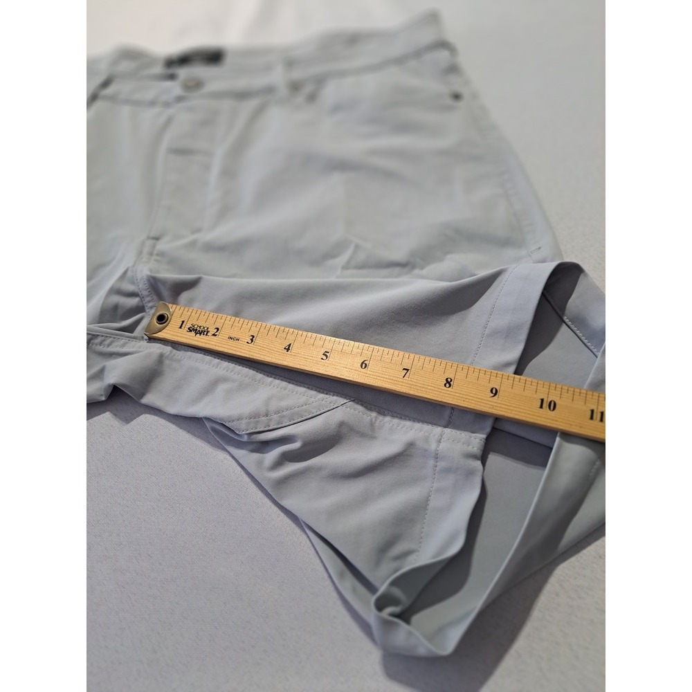 Maelreg Proflex Mens Golf Shorts Light Gray Performance Stretch Size 36x9 - Picture 7 of 8